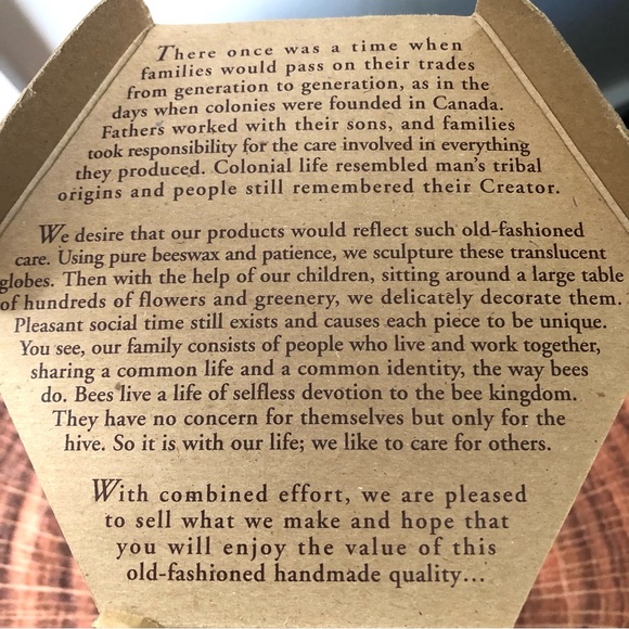 Beeswax Honey Pot 🐝🍯 - Picture 5 of 5